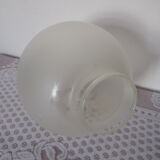 Frosted glass lampshade