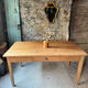 Old solid wood table