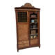 Antique Jugendstil display cabinet, Art Nouveau - Majorelle style
