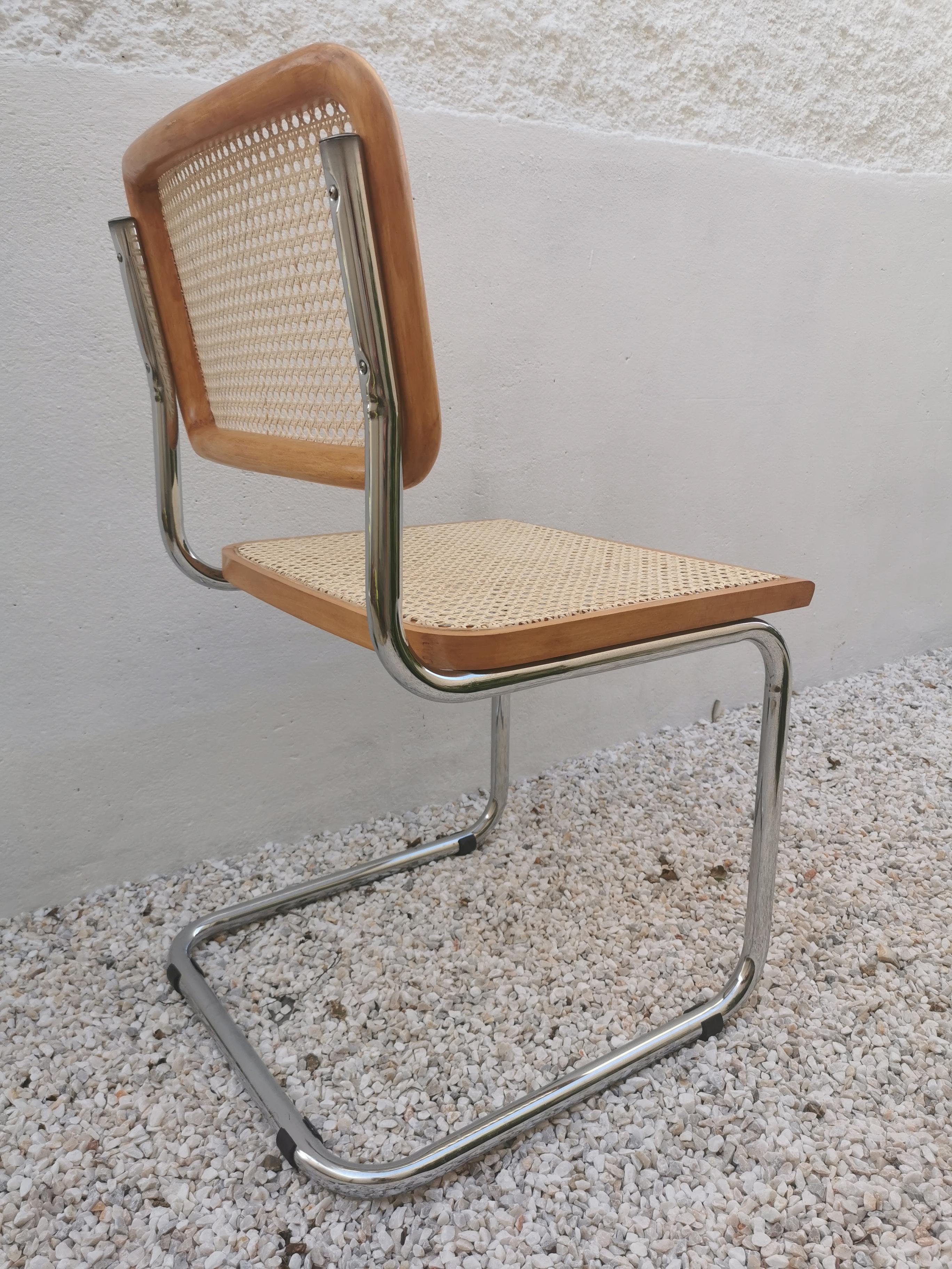 Cesca B32 chair by Marcel Breuer