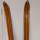 Vintage wooden skis Rossignol Hickory Olympic model 204 cm