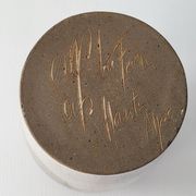 Vase en grès vintage 1970