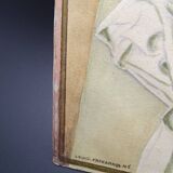 Still life with Pisces, lemon and knife by Louis Chavannes - Watercolor dated 1945