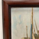 Vintage marine painting