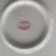 Cake dish patterns roses in art deco porcelain