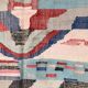 Moroccan Berber carpet Kilim Boucherouite Neuf 1, 75x1m