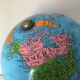 Globe Taride tripod 29cm vintage 1960