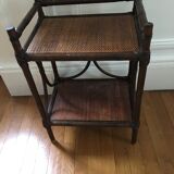 Rattan night table