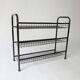 70s 80s vintage 1970s metal shoe rack designed by Niels Gammel