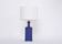 Danish midcentury ceramic table lamp by Atelier Knabstrup