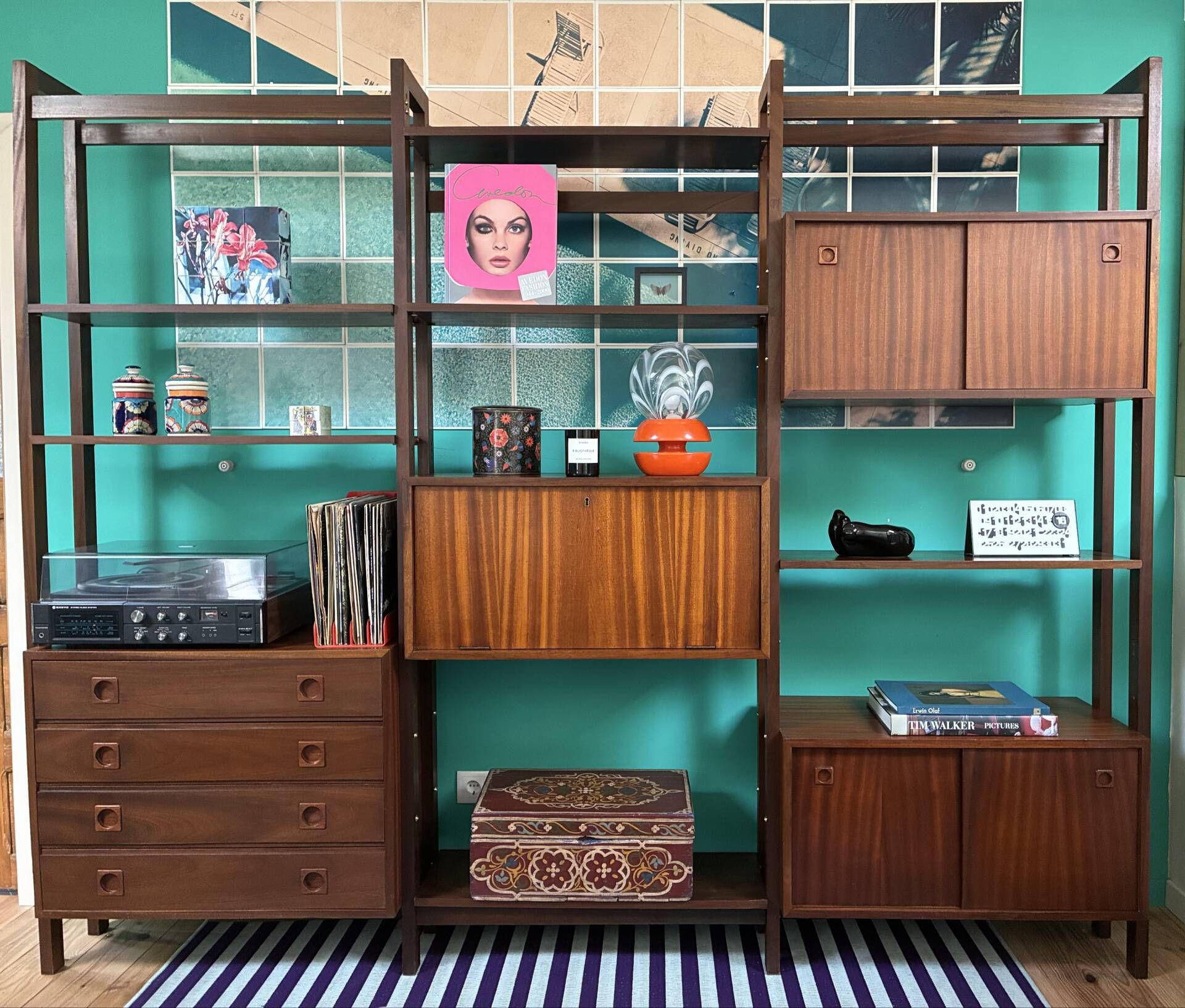 Bibliothèque Vintage Scandinave - Olaio