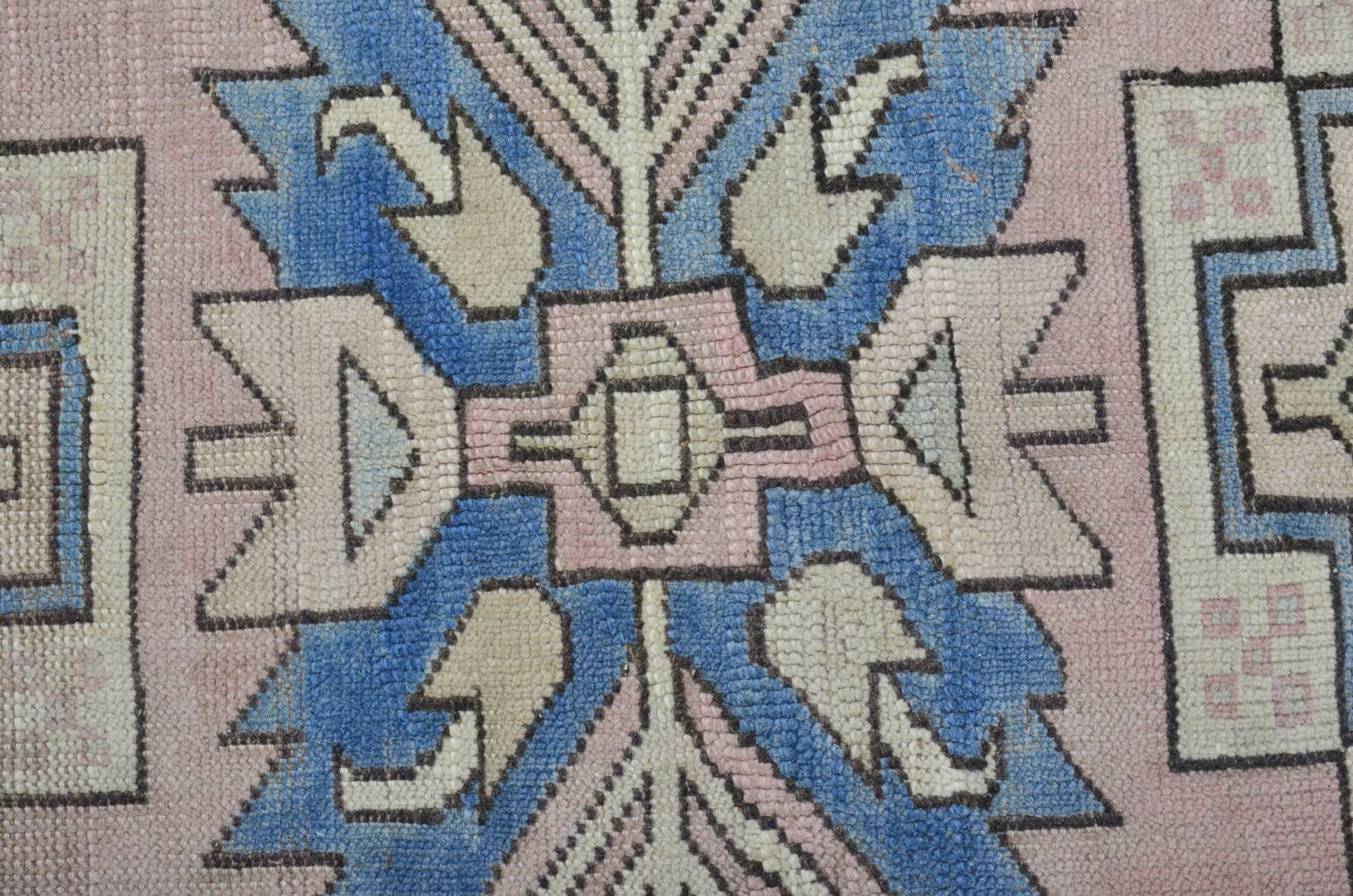 Oushak floral rug sku 3543