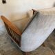 Cozy vintage mid century Scandinavian style armchair