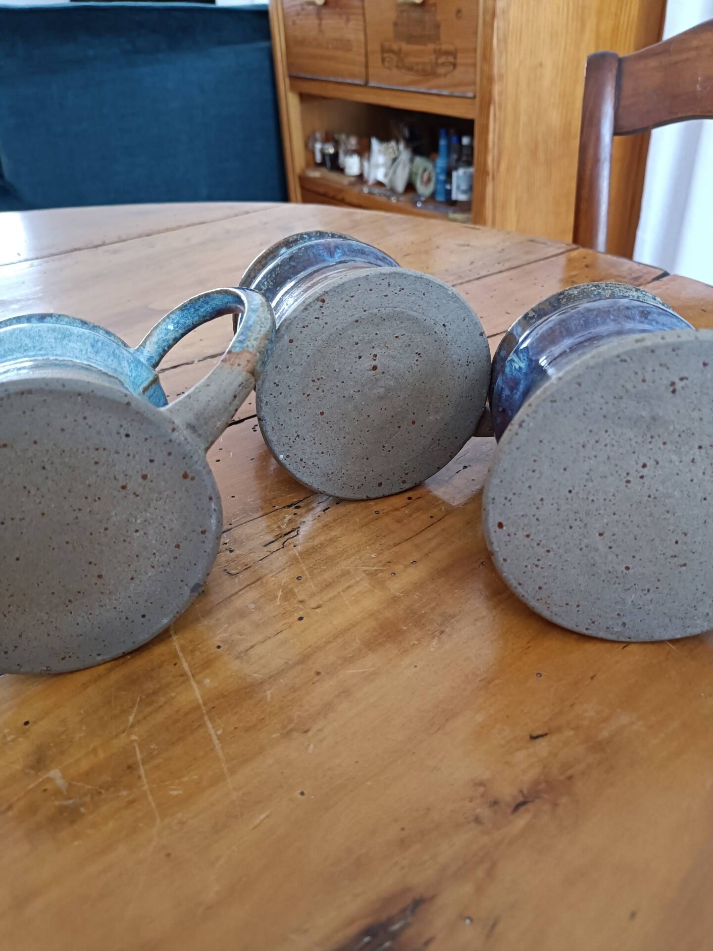 Small dark green Art Deco Saint Clément jug