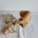 Ancienne Lampe à Pince Champignon Tole Vintage