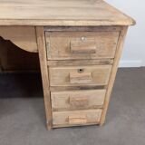 Double oak desk