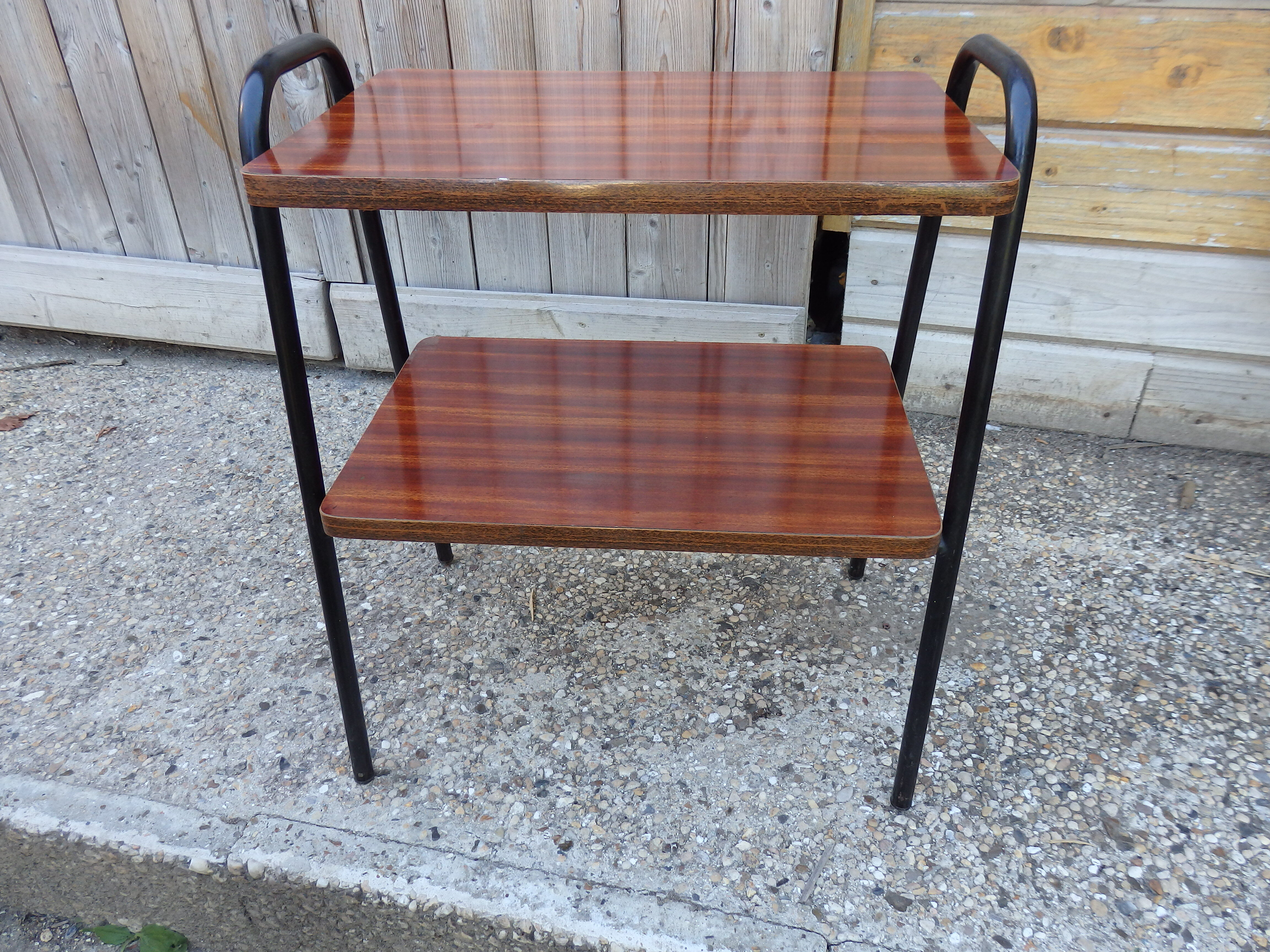 Vintage formica side table