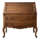 Louis XV style drop-leaf secretary.