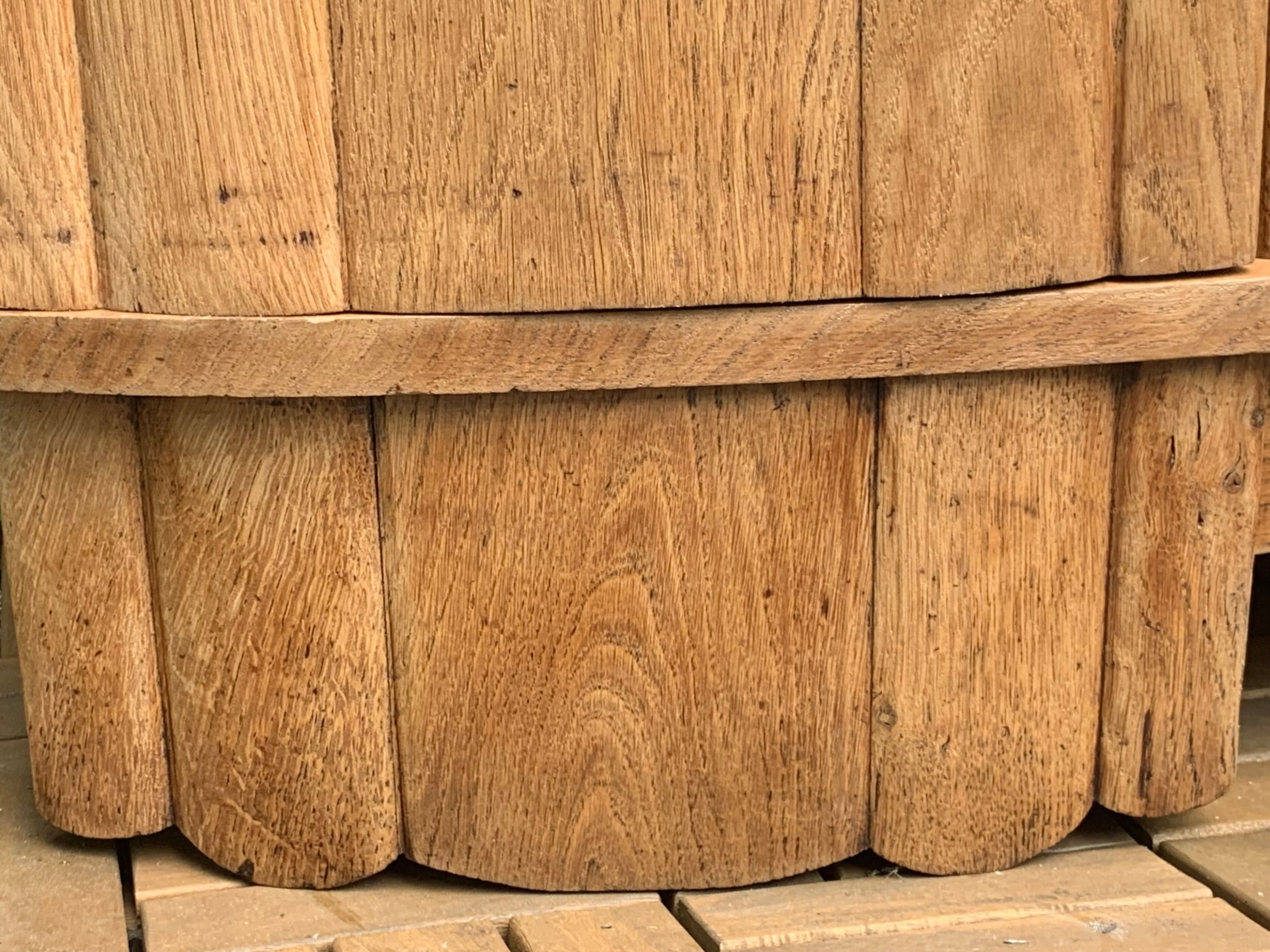 Parisian art deco wardrobe solid raw oak 1930