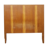 Bedhead 1 place golden oak patina vintage