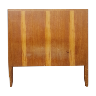 Bedhead 1 place golden oak patina vintage