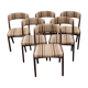 6 chaises Bauman gondole
