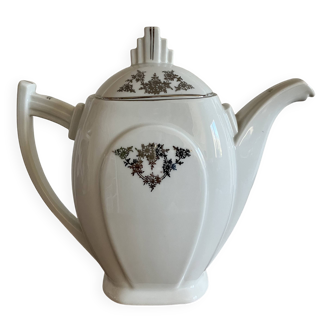 Art Deco porcelain coffee pot