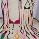 Handmade Moroccan Berber rug 298 X 185 CM