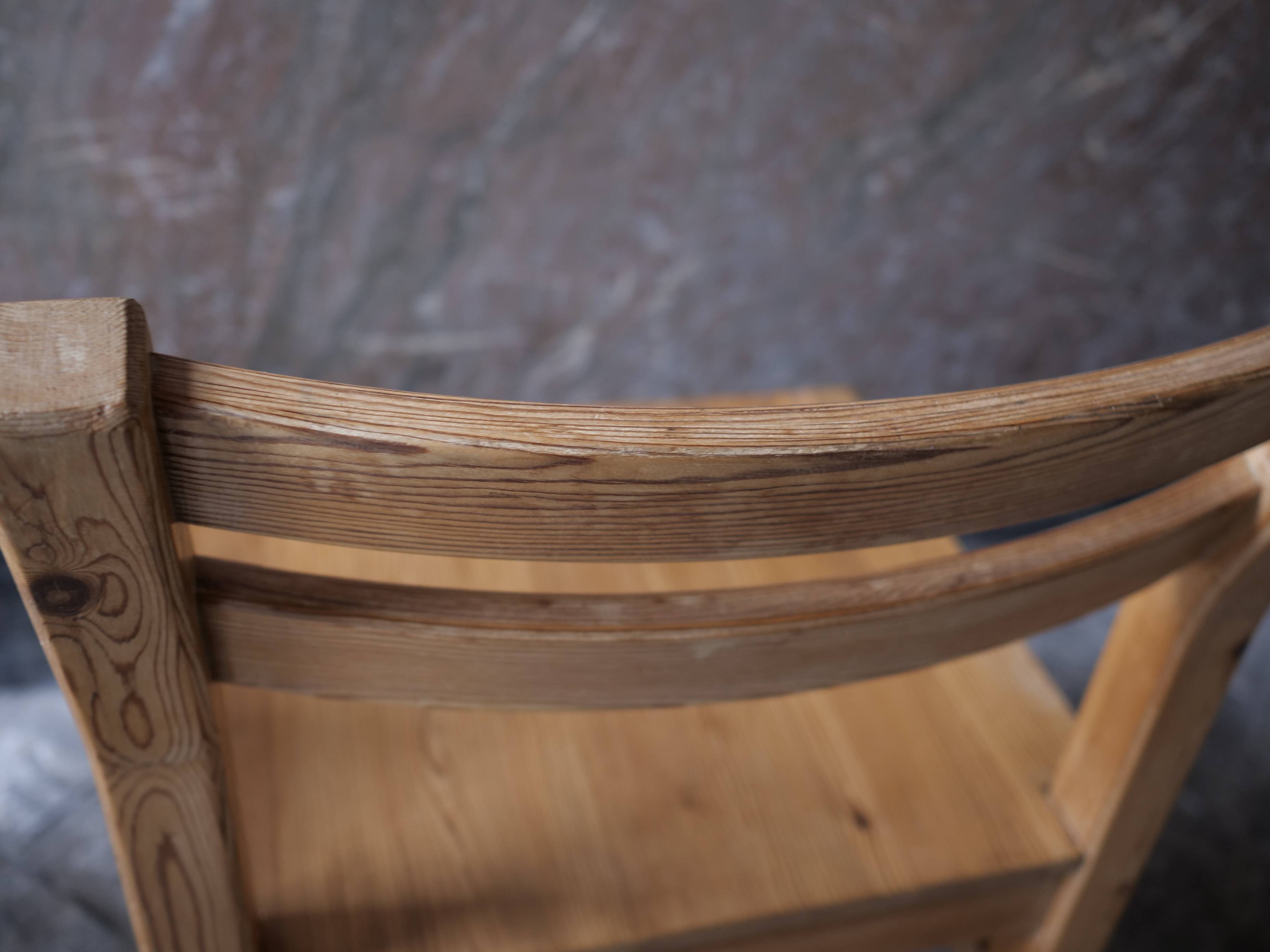 Paire de chaises danoises en pin