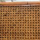 Table low rectangular rattan and caning