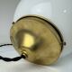 Paire d’anciennes suspensions en opaline 18 cm xl vintage