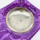 Cendrier « Violet Murano & Silver », 1970s