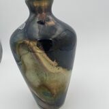 Vase balustre en grés flammé de Rambervillers