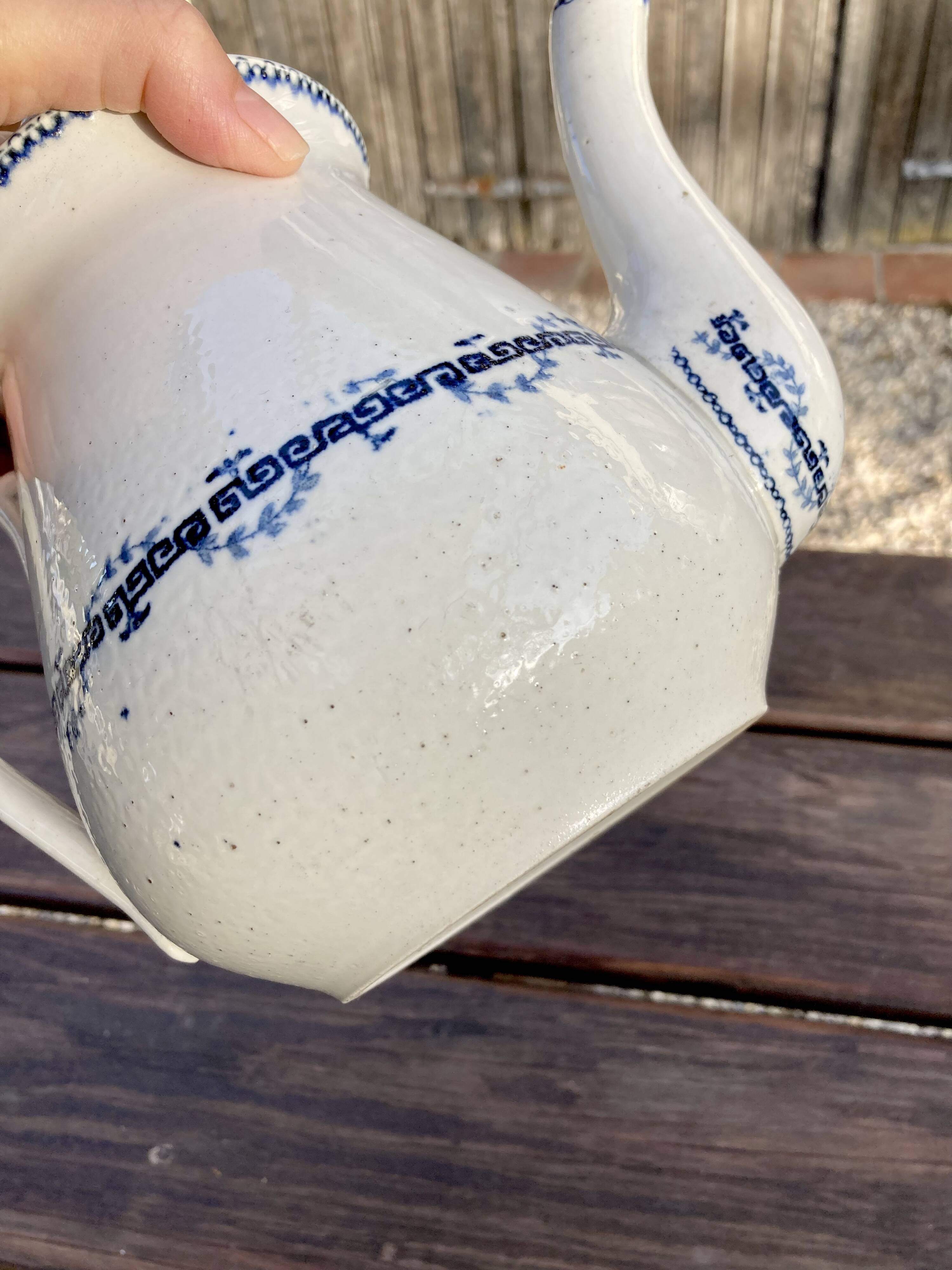 Cafetière / théière - Terre de fer Gien XIXe