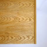 Scandinavian chest of drawers in light wood, 1970s.