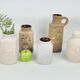 Vases vintage Jura de Scheurich Ceramic, RFA, années 1970, ensemble de 5