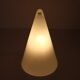 “Teepee” glass table lamp for SCE, France 1990