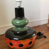 Lampe de sol en céramique, années 1970