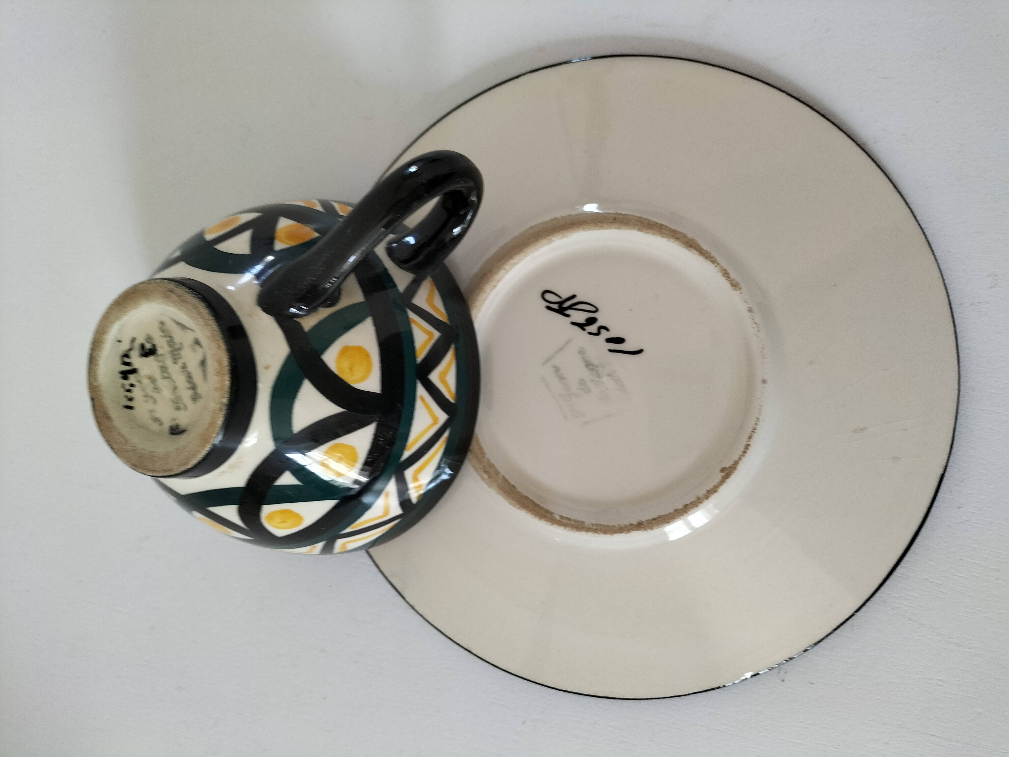 Vintage Saint Jean de Bretagne cup and saucer