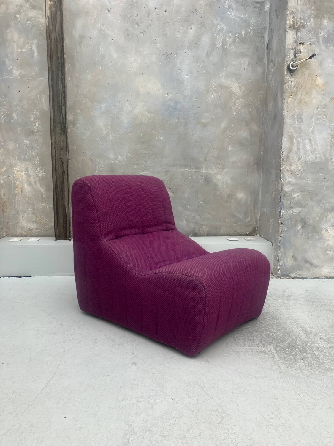 Fauteuil chauffeuse vintage 1970