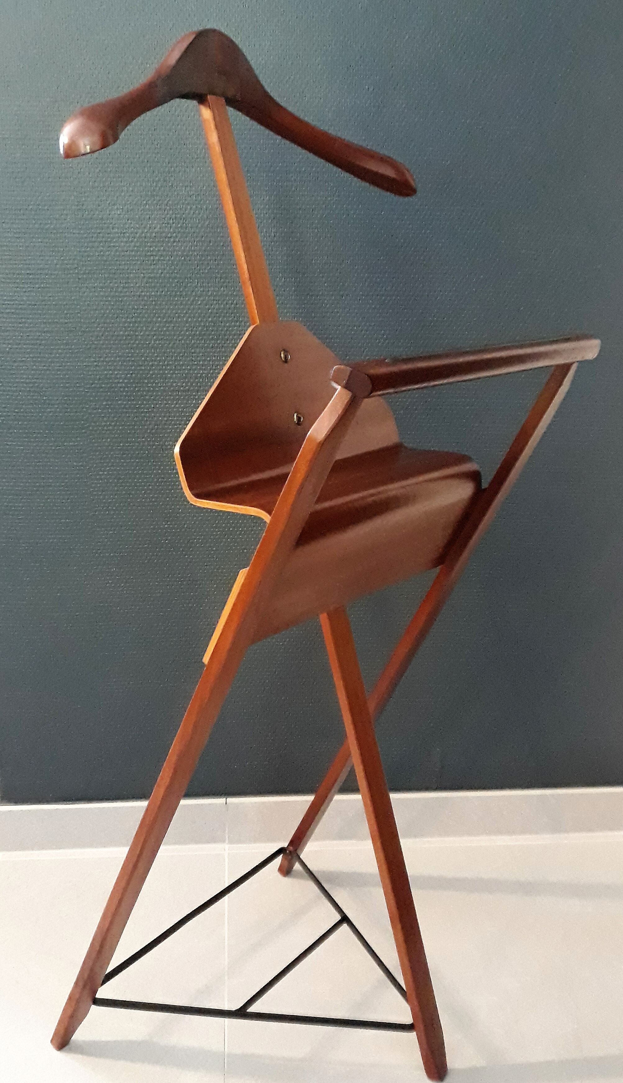 Valet de chambre Lucien De Roeck pour Manu bois