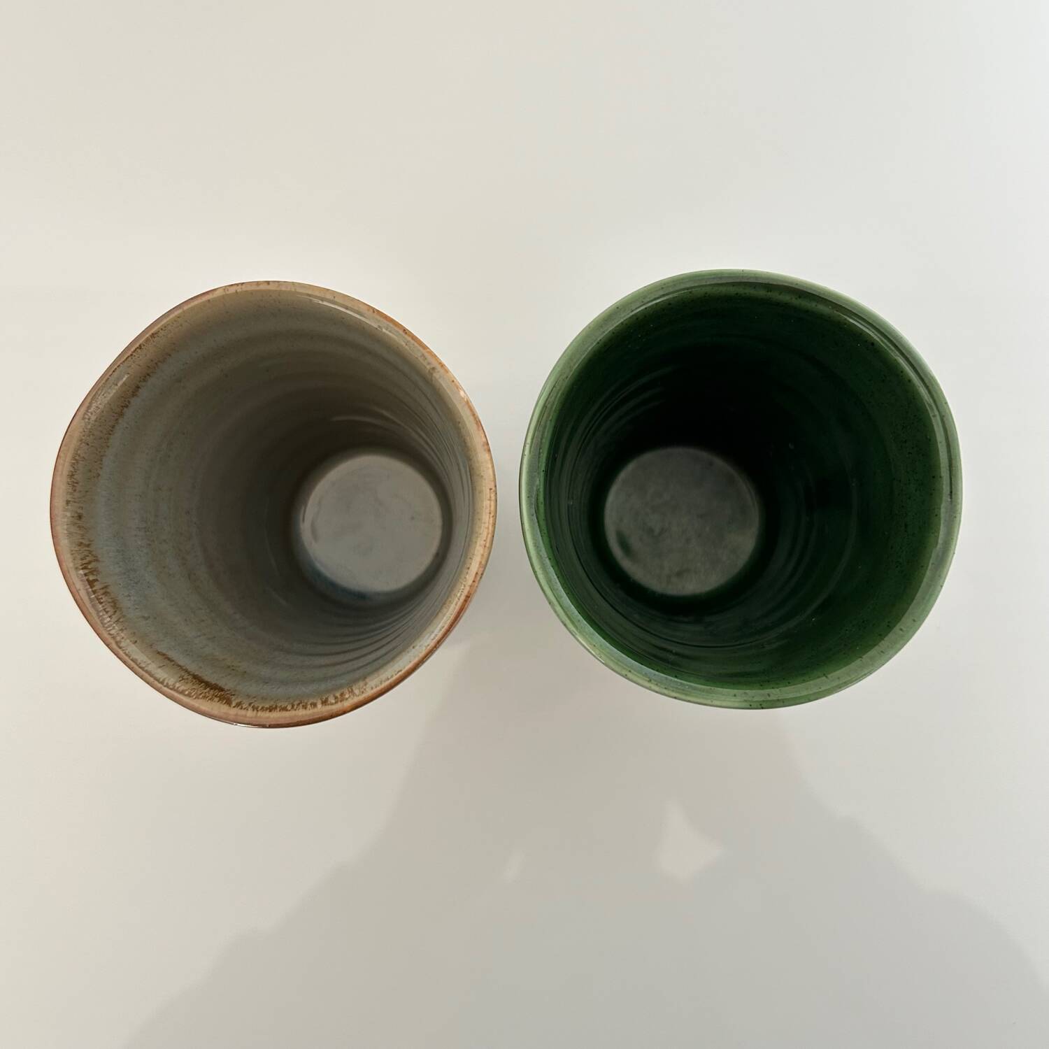 Paire de vases en grès