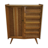 Rattan cabinet 1960