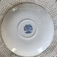 Vintage cup with double handles & saucer – Royal Tudor “Bouquet” blue