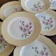 8 assiettes plates K&G Lunéville