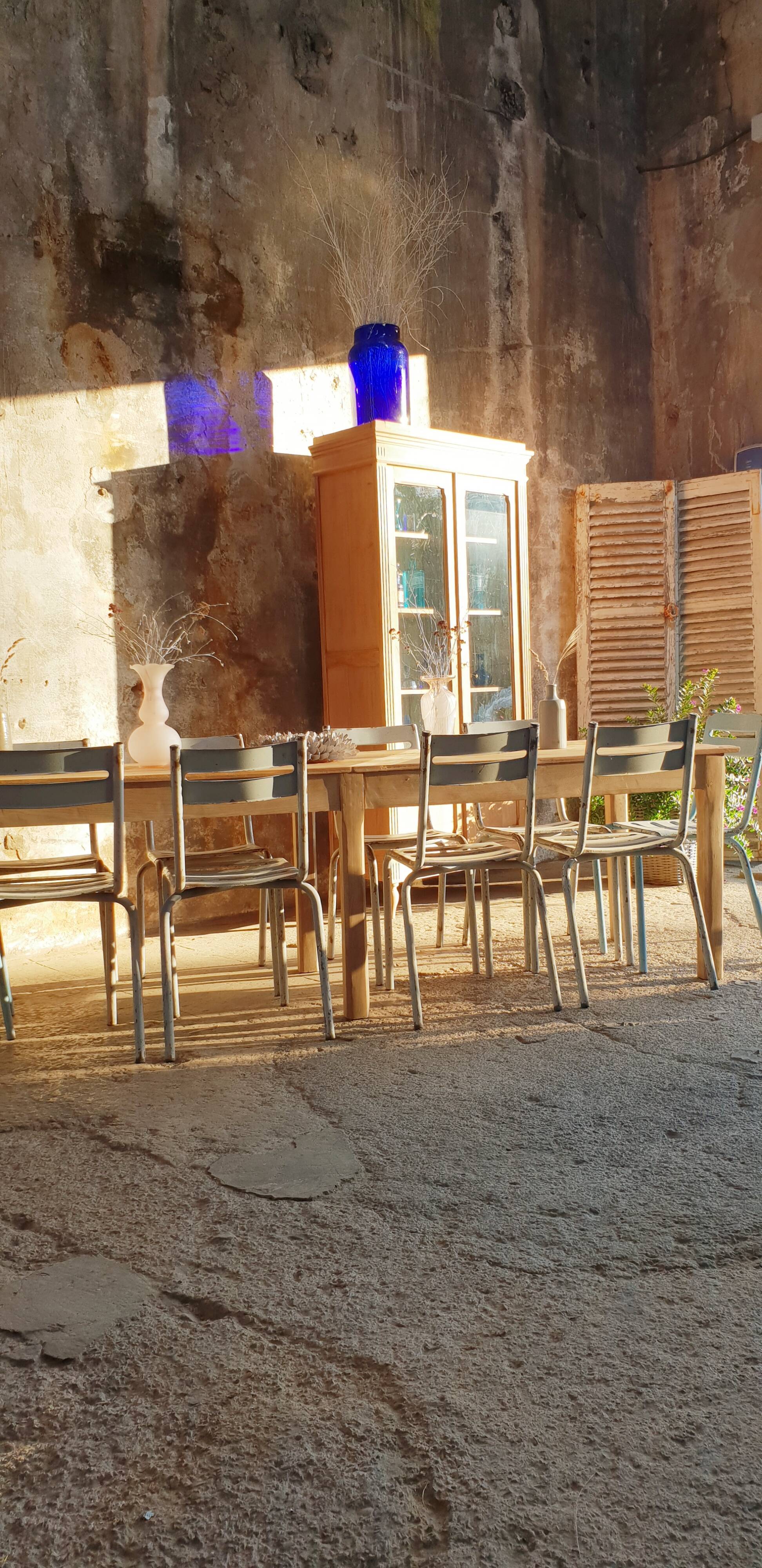 Vintage farmhouse table