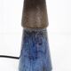 Mid-century Michael Andersen studio ceramic table lamp / handmade / Danish modern design / 1960s