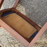 Walnut armchair with butt