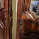 Paire de portes anciennes miroir