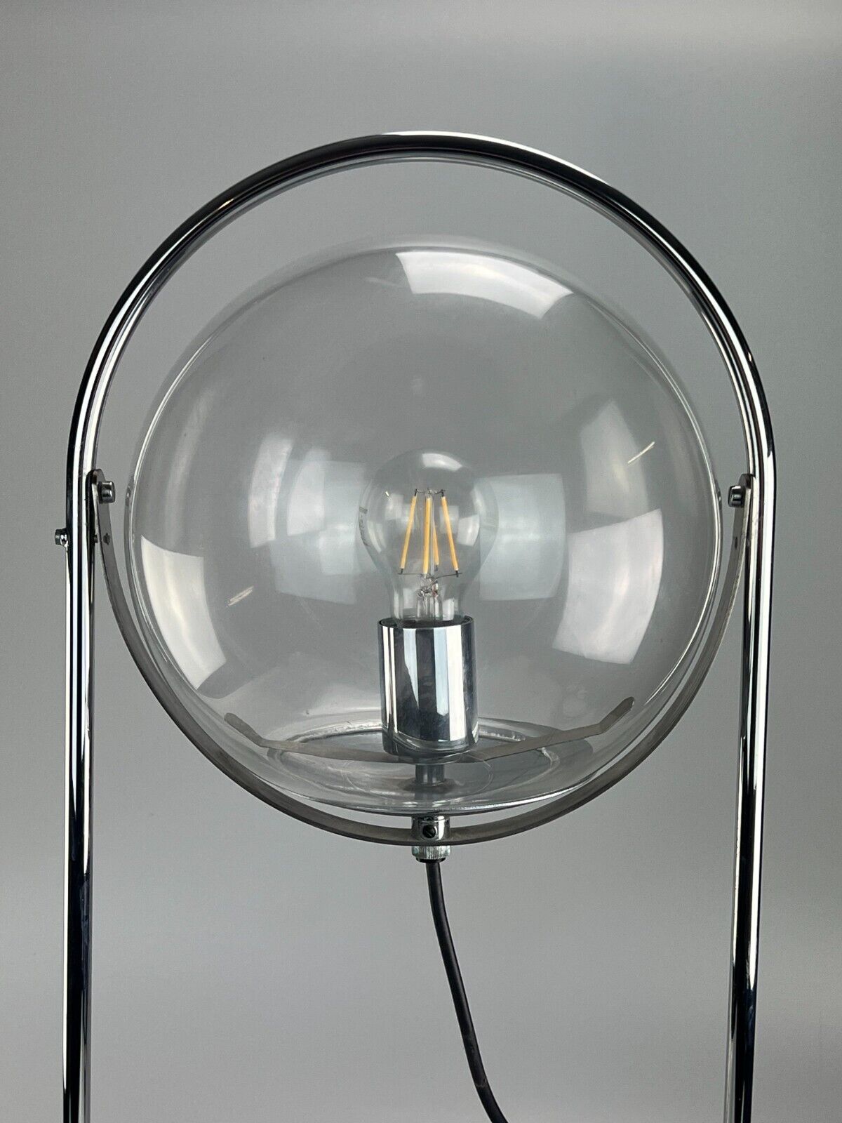 60s 70s ball lamp lamp light table lamp space age design glass metal